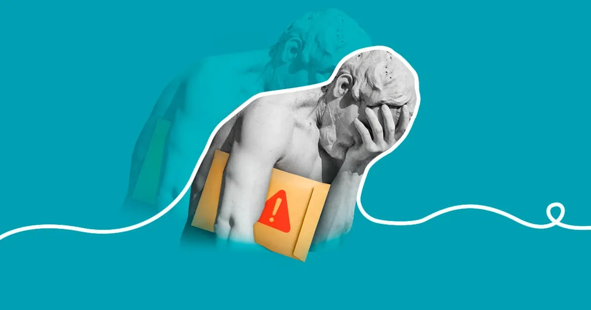 Email templates and sequences from a sales follow up guide shown visually