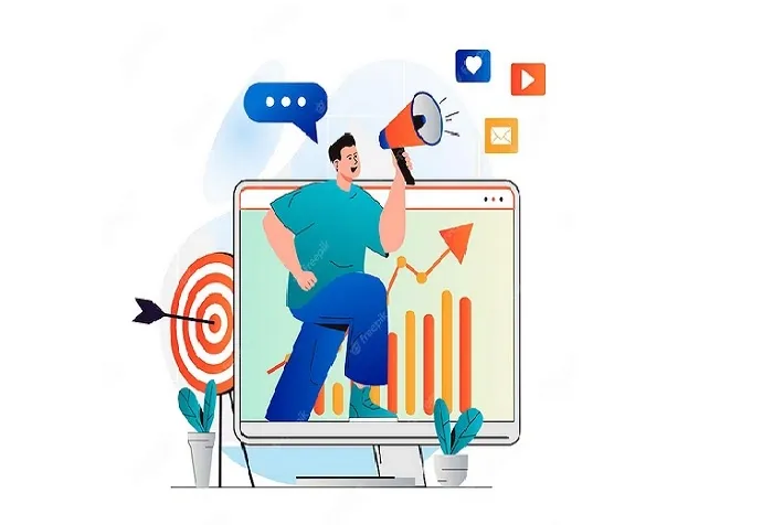 SEO specialist optimizing a blog post for lead generation.