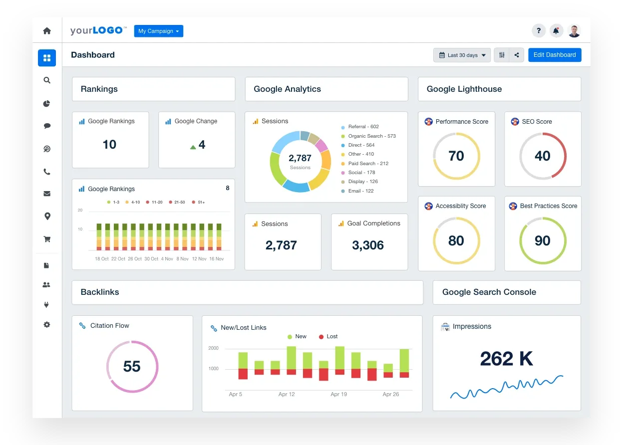 Illustration of tech CEOs reviewing and comparing intent data dashboards, with one provider highlighted as the ideal choice.