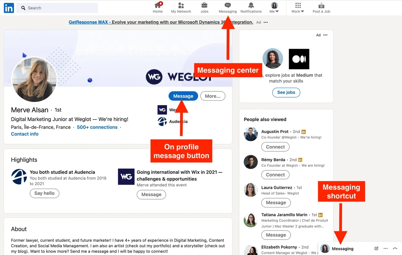 Infographic listing 10 effective LinkedIn outreach tips for 2025, including personalization, follow-ups, and connection message strategies