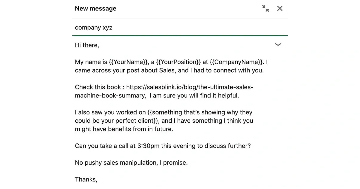 Eye-catching banner highlighting powerful LinkedIn outreach strategies with a call to action to explore more at GrowLeads.io. Includes visuals of message icons, connection growth, and a website button prompting users to take action.