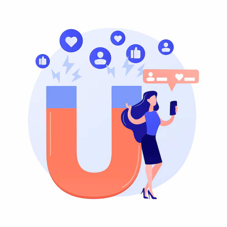 LinkedIn Lead Generation Strategy: What Actually Works in 2026 1 social network profile famous blogger influencer cartoon color character photo likes reposts internet popularity fame celebrity concept illustration 335657 2075