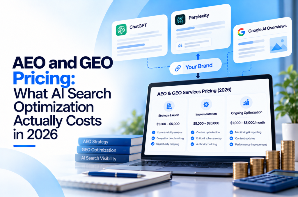 AEO and GEO pricing