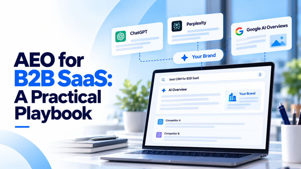 Current image: AEO for B2B SaaS